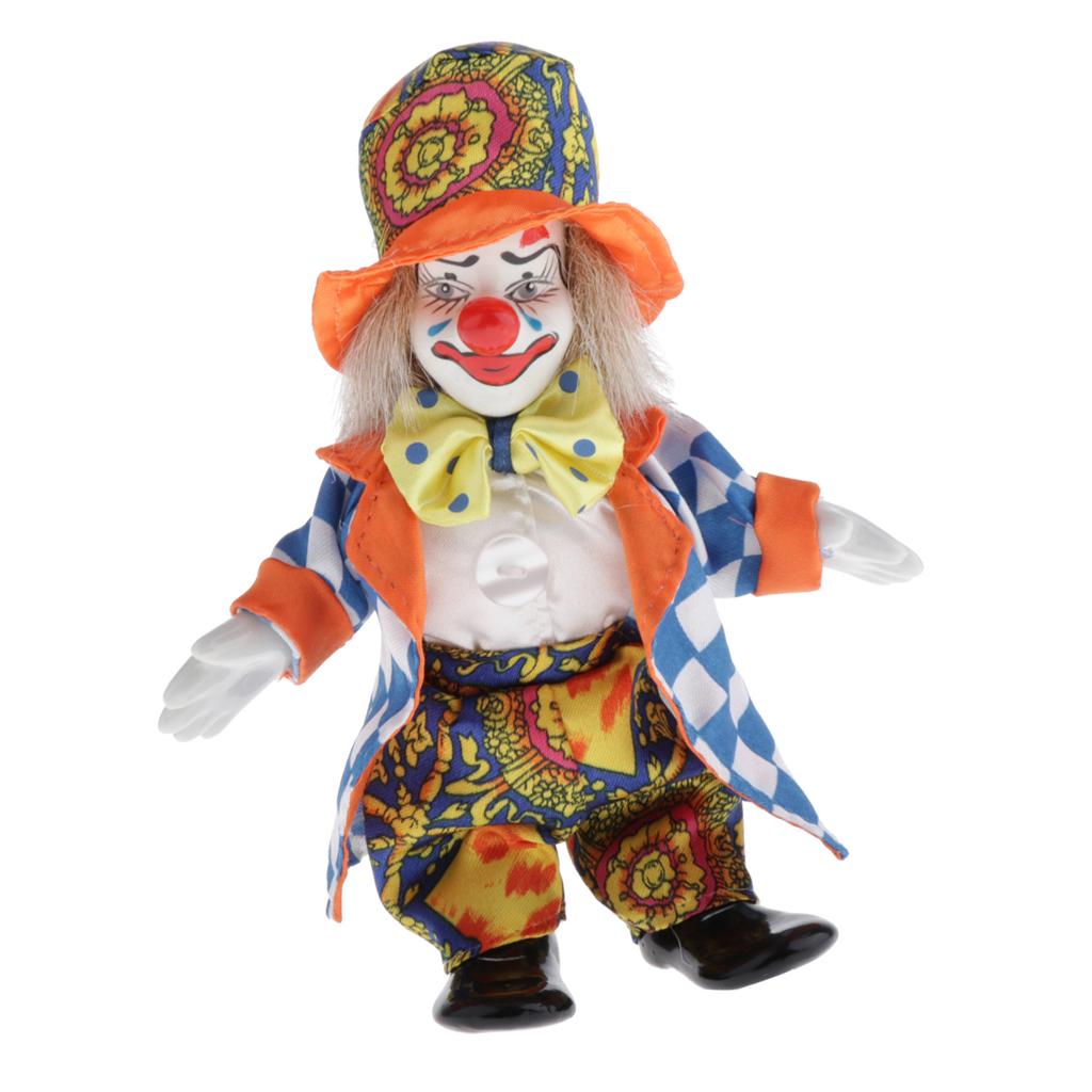 Vintage Collectible Porcelain Dolls - Boneka Badut Jester Porselen Keramik Koleksi