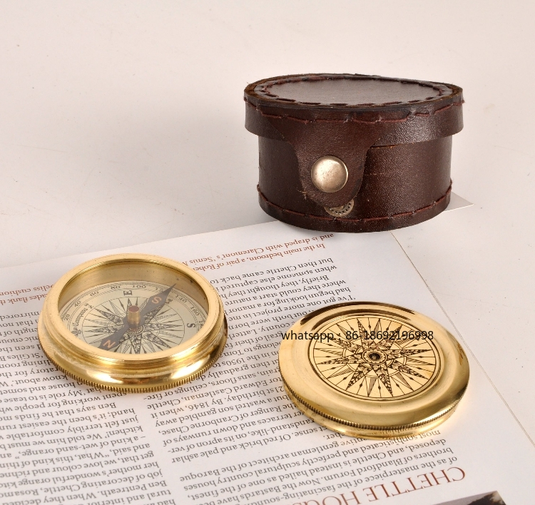 Collectible Vintage Tools - Kompas Presisi Tinggi Sensitif dengan Kotak