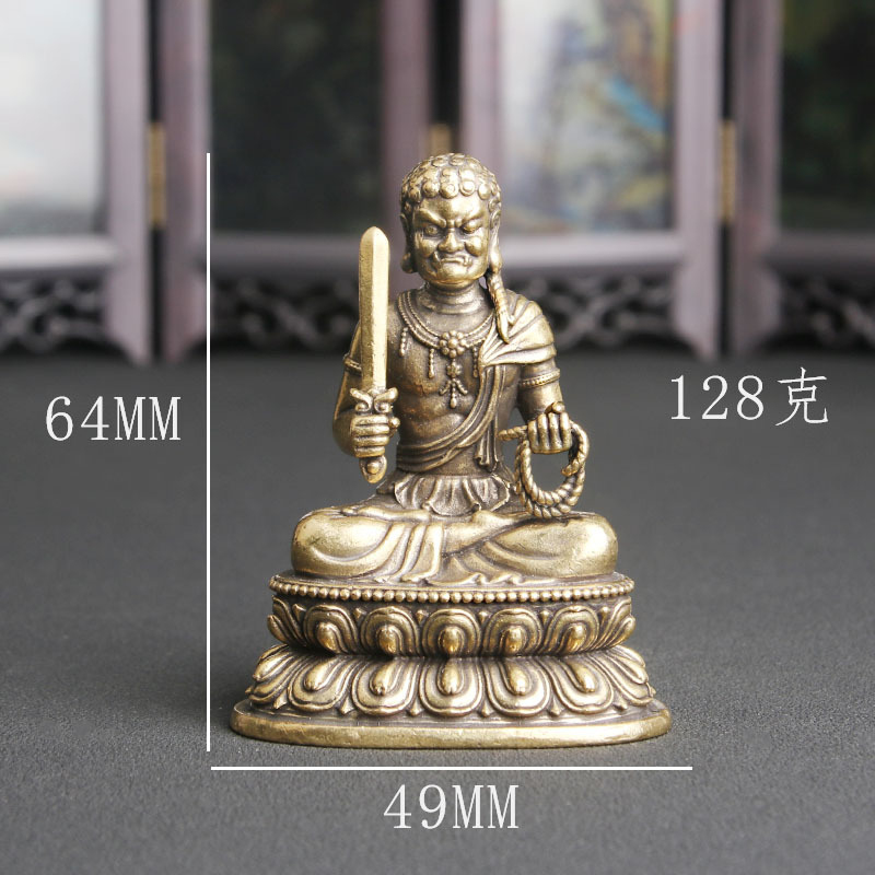 Vintage Collectible Ornaments - Patung Ornamen Meja Buddha Fudo Myoo