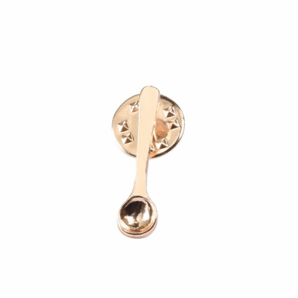 Vintage Collectible Spoons - Bros Pin Sendok Kopi Desain Lucu
