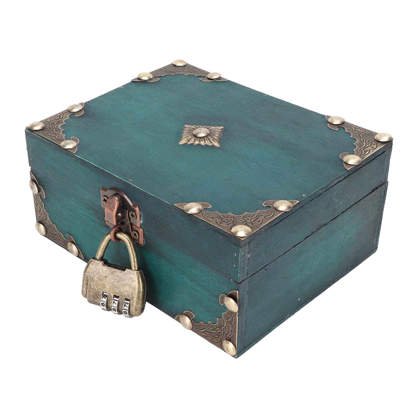 Vintage And Collectible Items - Kotak Penyimpanan Perhiasan Kayu dengan Kunci