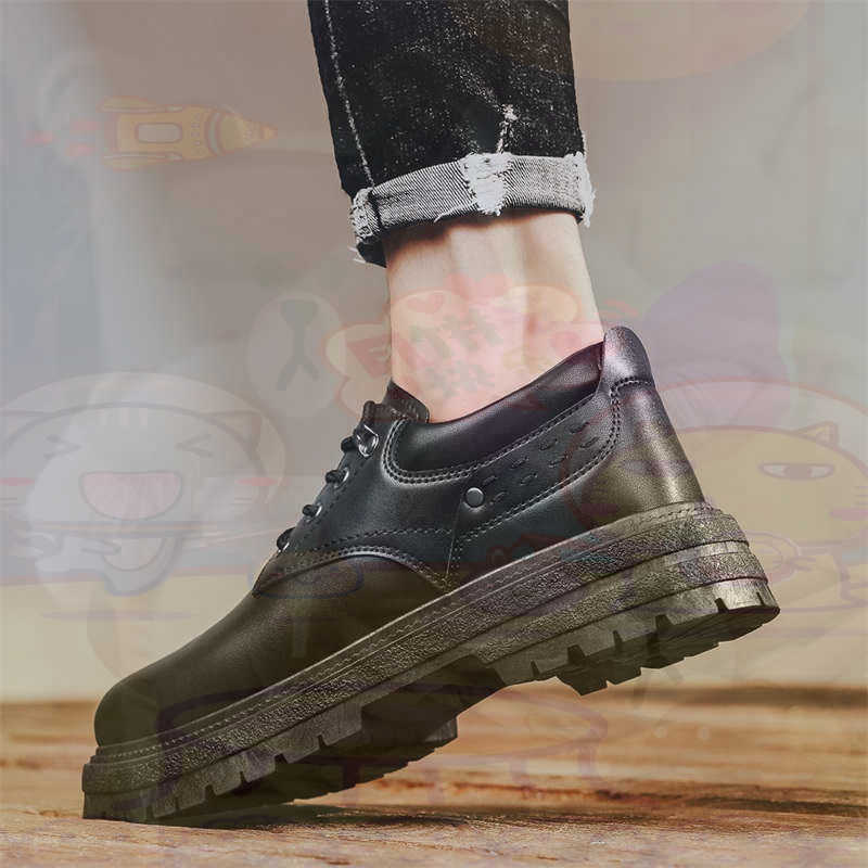 Vintage Collectible Shop - Sepatu Pria Tenis Pelatih Fashion Kulit