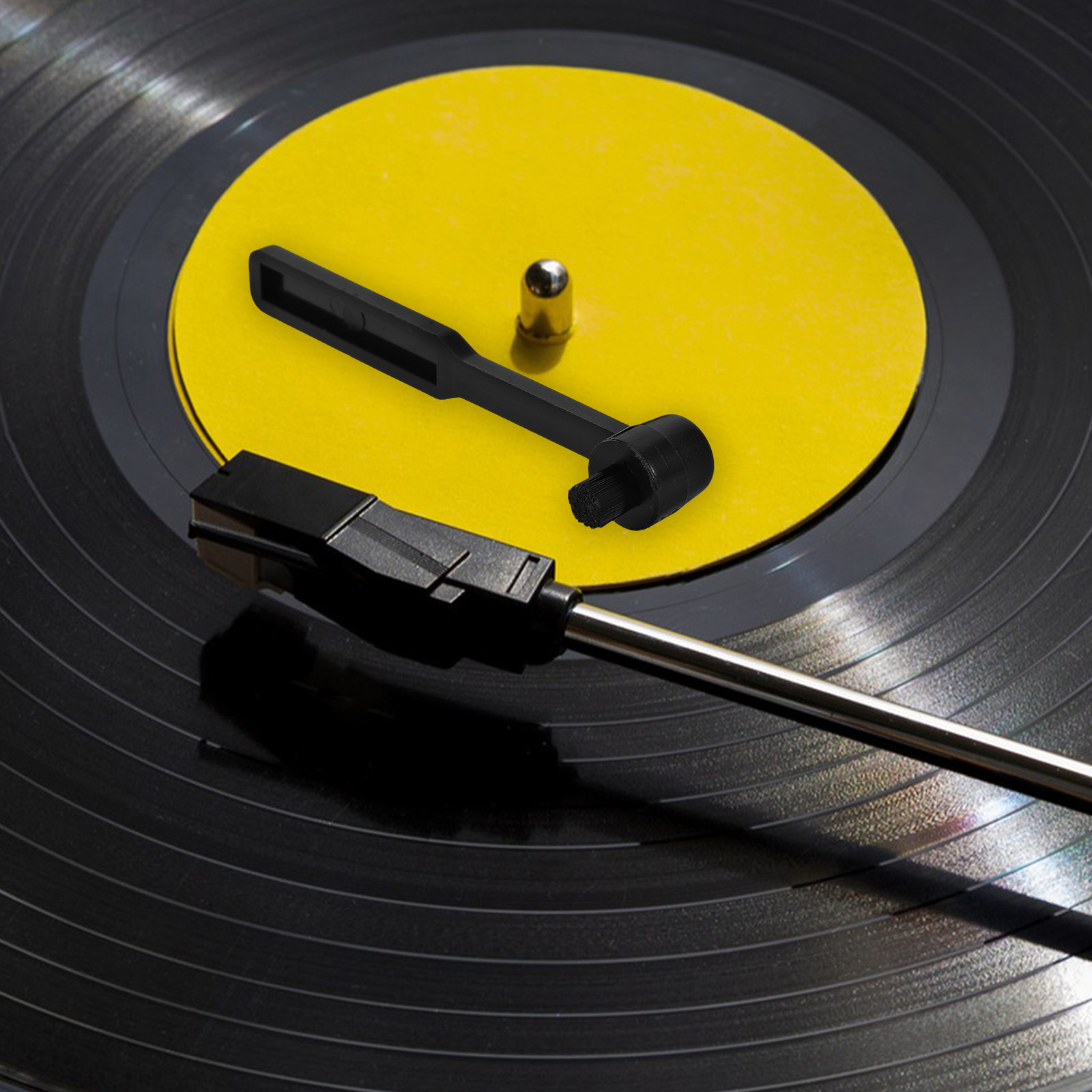 Vinyl Record Cleaner - 2 Buah Alat Pembersih Jarum Pemutar