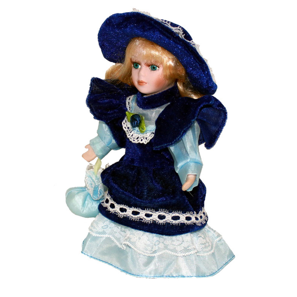 Vintage Collectible Porcelain Dolls - Boneka Porselen Gaya Victoria Vintage 20cm