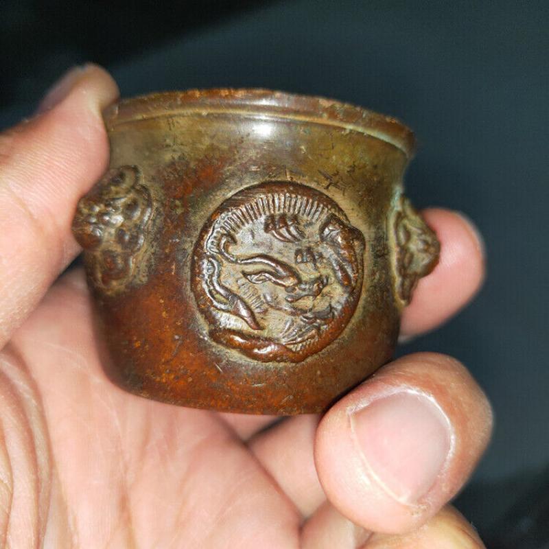 Vintage Collectible Ornaments - Koleksi antik objek tua perunggu pembakar