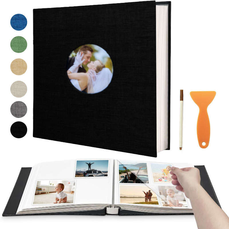 Polaroid Photo Album - Album Scrapbook perekat diri untuk 4
