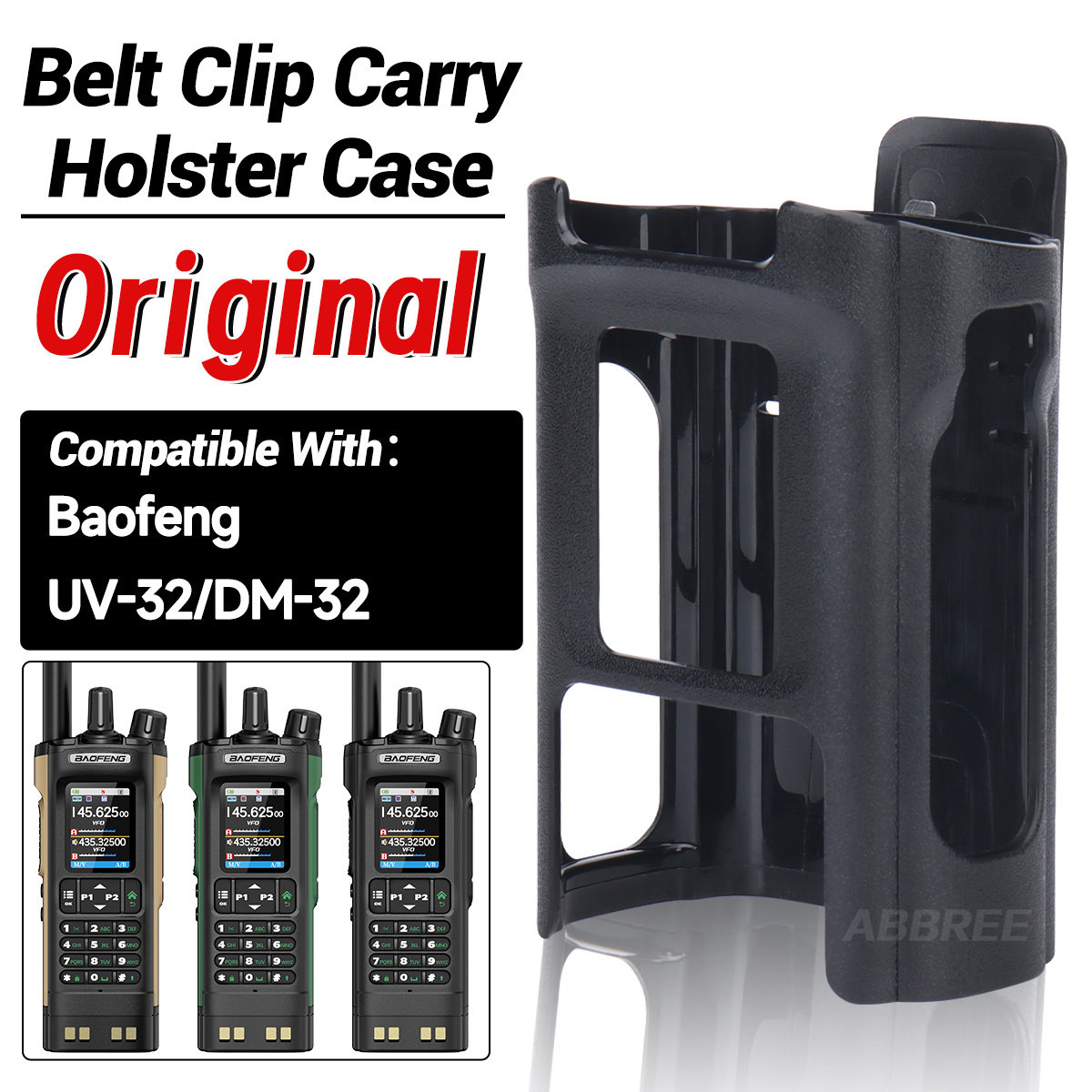 Cassette Walkman Belt - Baofeng Asli UV-32 DM-32 Walkie Talkie
