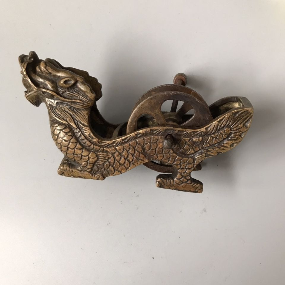Collectible Vintage Tools - Koleksi Tua Ornamen Gulungan Tinta Perahu