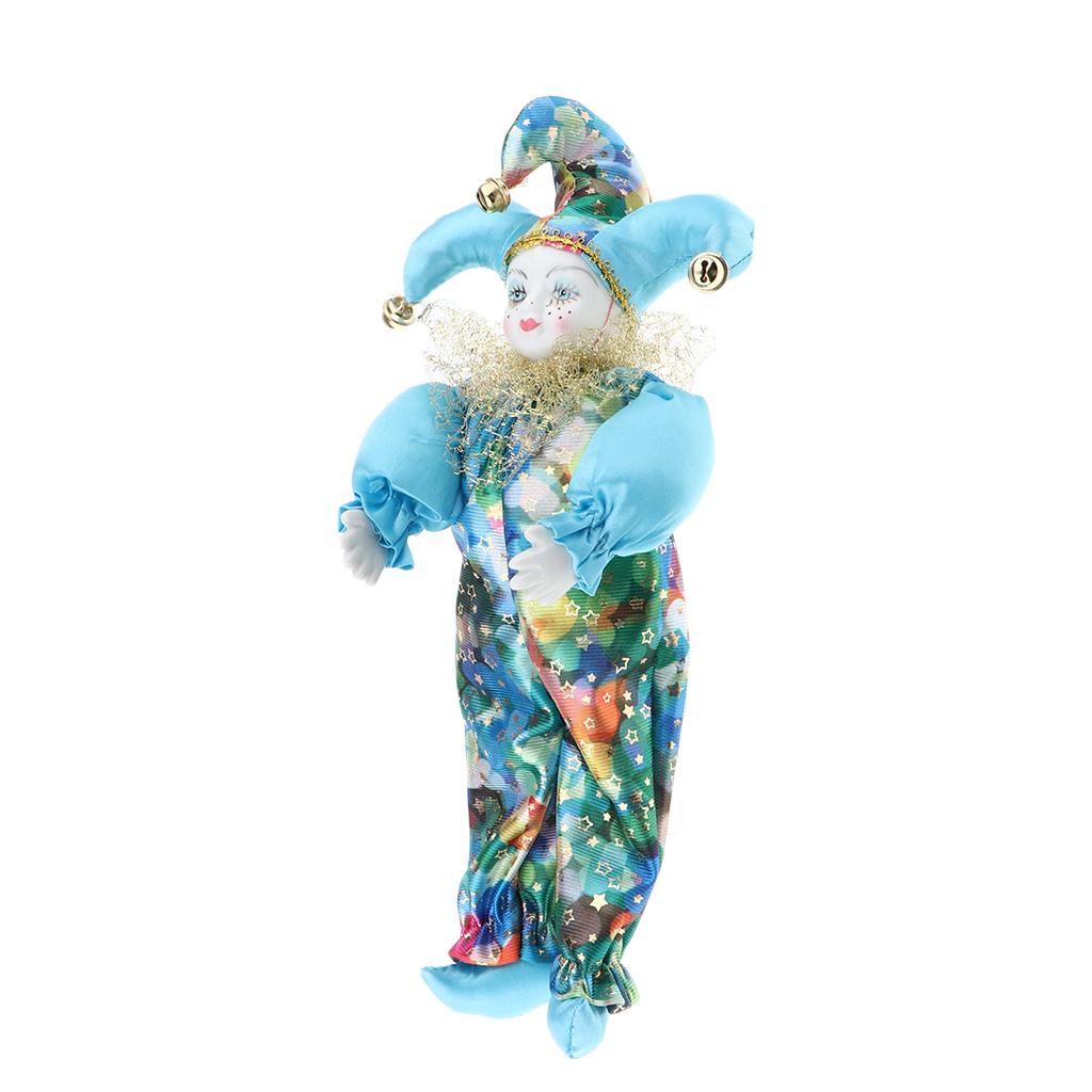 Vintage Collectible Porcelain Dolls - Boneka Badut Vintage Lucu, Figur Keramik
