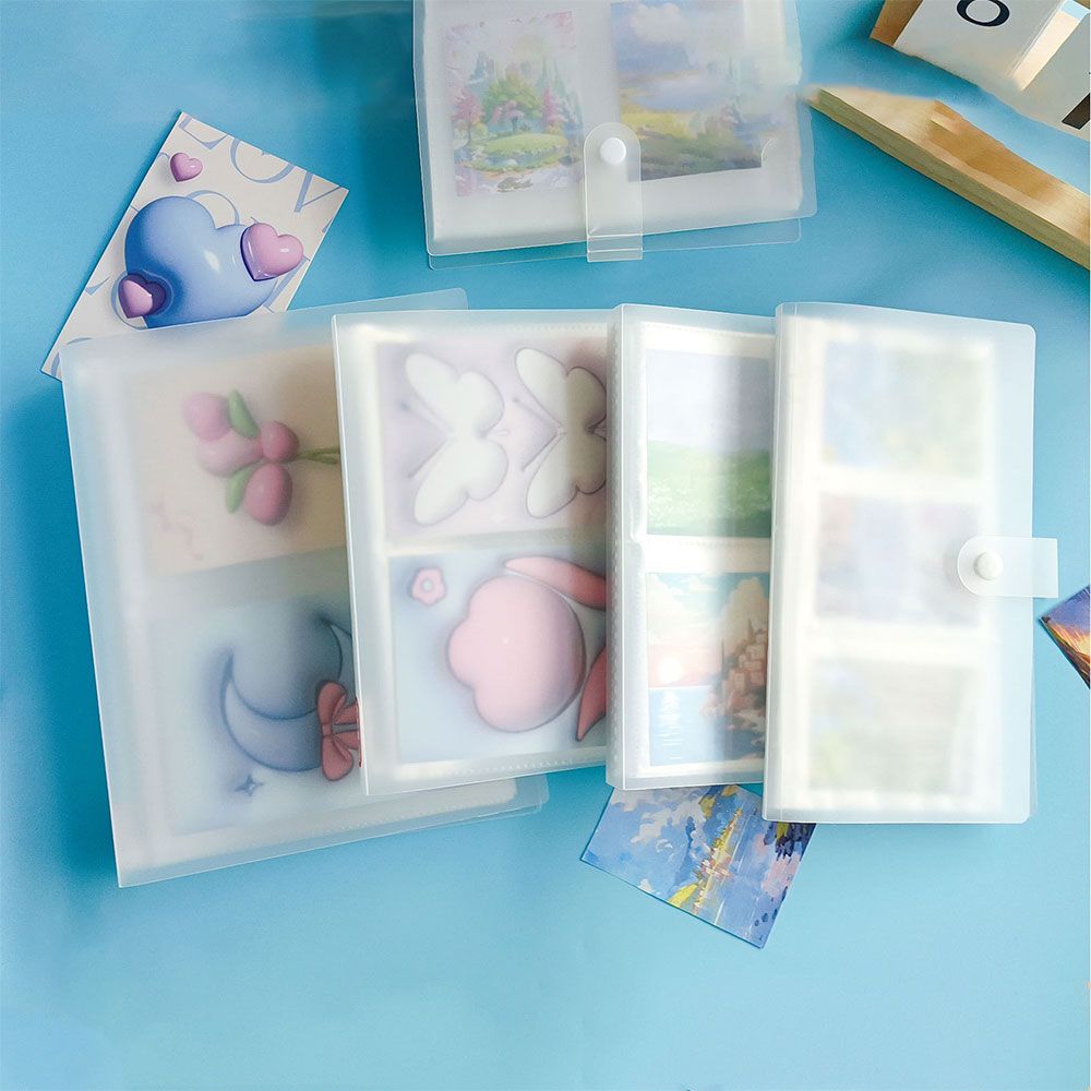 Polaroid Photo Album - Album foto transparan Kpop Album foto