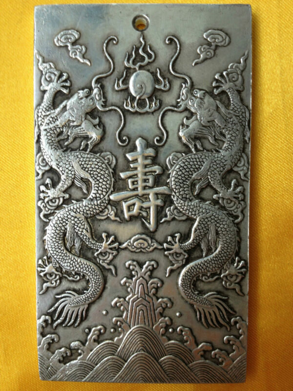 Vintage Collectible Ornaments - Tua Cina Ssangyong Umur Panjang Tibet