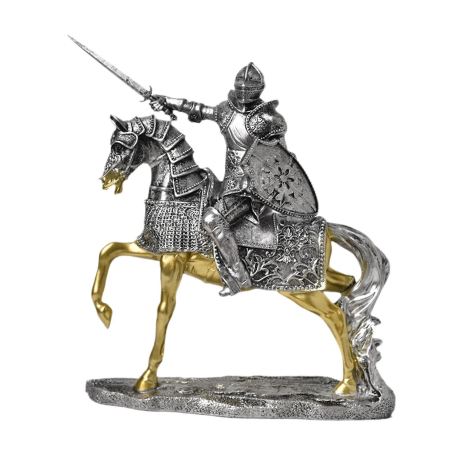 Patung Kuda Ksatria Ornamen Me - Vintage Collectible Ornaments ulasan dan harga