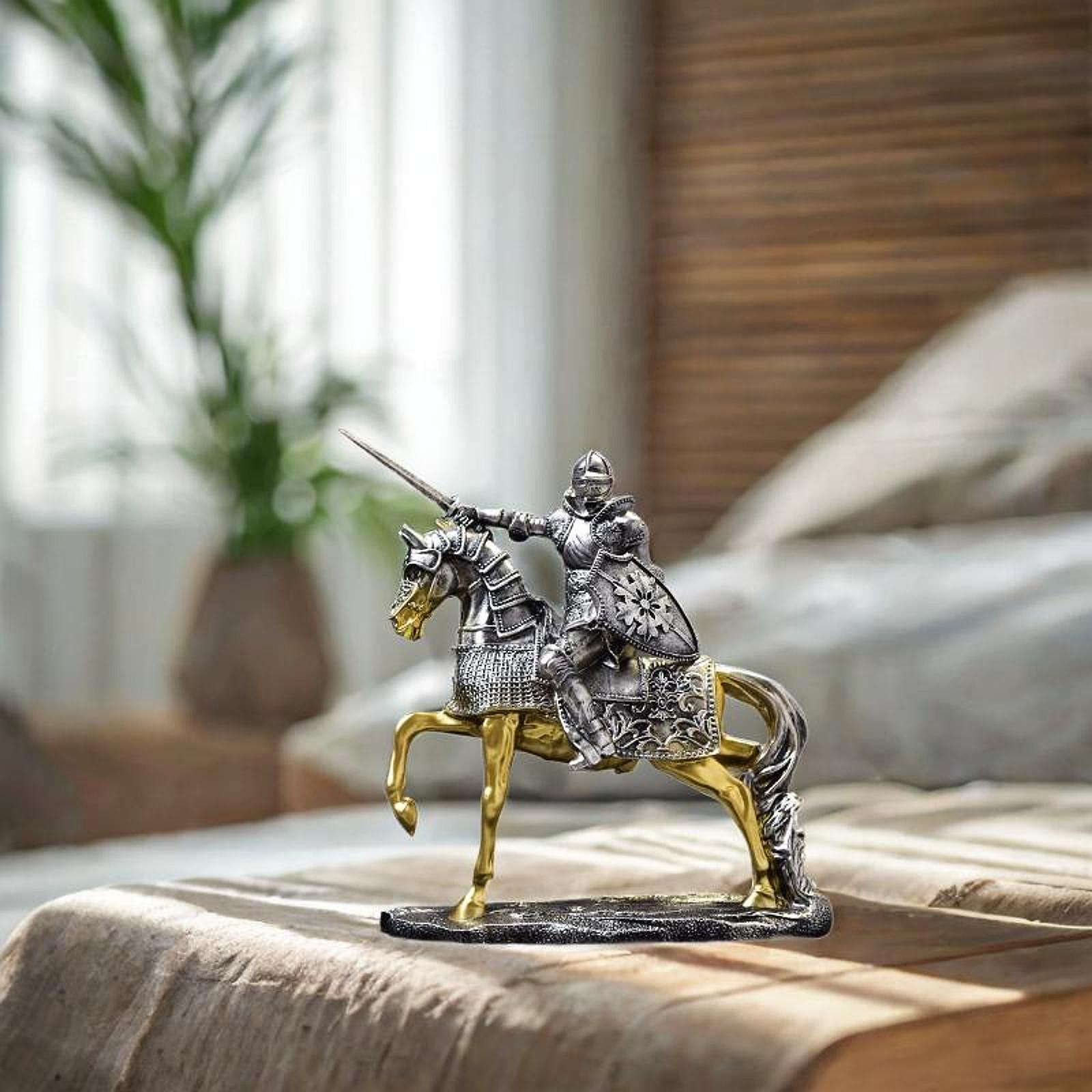 Patung Kuda Ksatria Ornamen Me - Vintage Collectible Ornaments ulasan dan harga