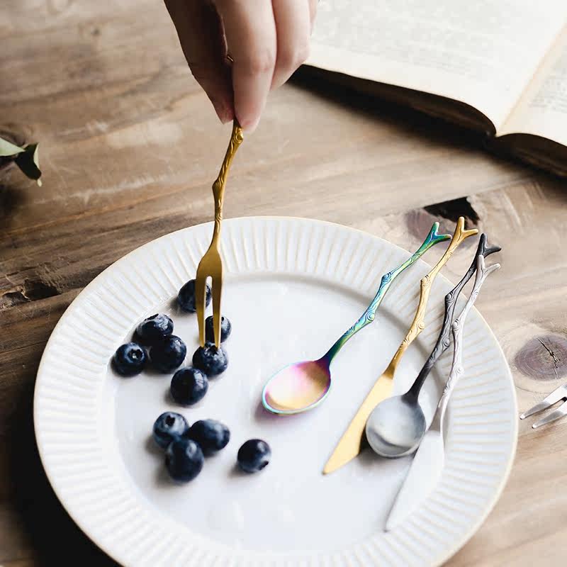 Set Peralatan Makan Buah dan D - Vintage Collectible Spoons ulasan dan harga