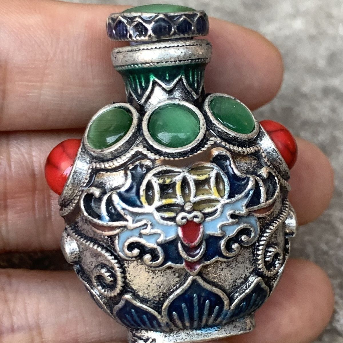 Botol Snuff Perunggu Cloisonne - Collectible Vintage Tools ulasan dan harga