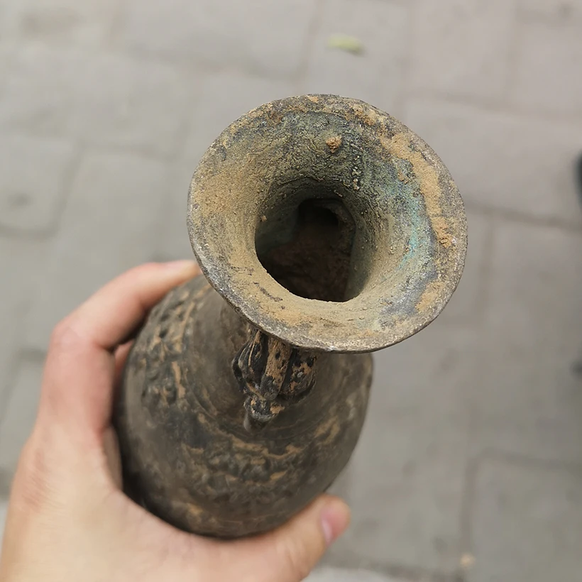 Koleksi Perunggu Vas Ukiran Hi - Collectible Vintage Tools ulasan dan harga