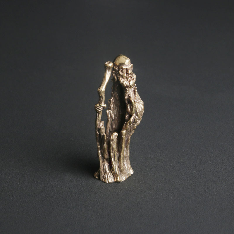 Patung Zen Master Dharma Kunin - Vintage Collectible Ornaments ulasan dan harga