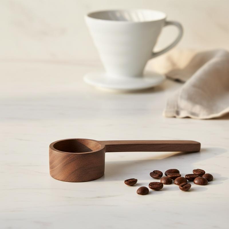 Sendok Ukur Kopi Kayu Bergaya  - Vintage Collectible Spoons ulasan dan harga