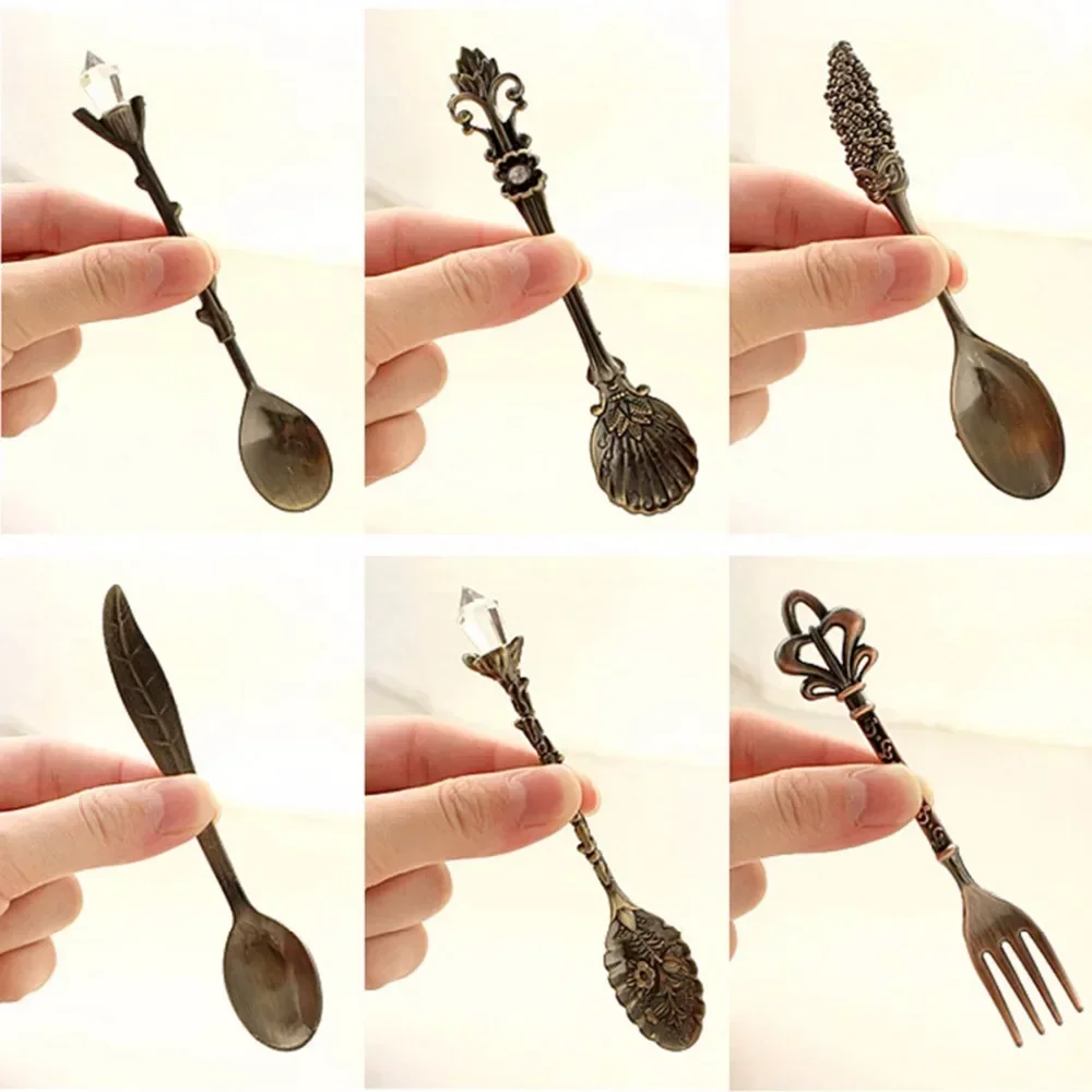 6 Buah Set Sendok Es Krim Send - Vintage Collectible Spoons ulasan dan harga