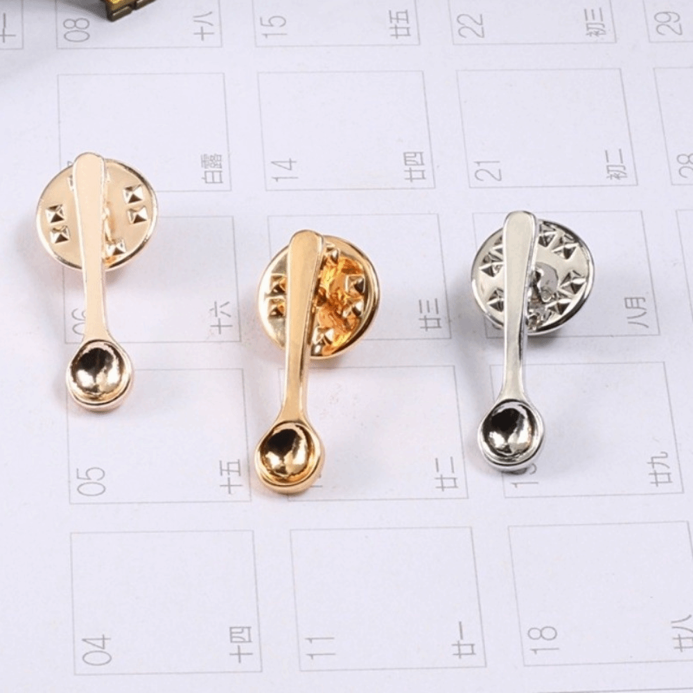 Bros Pin Sendok Kopi Desain Ba - Vintage Collectible Spoons ulasan dan harga