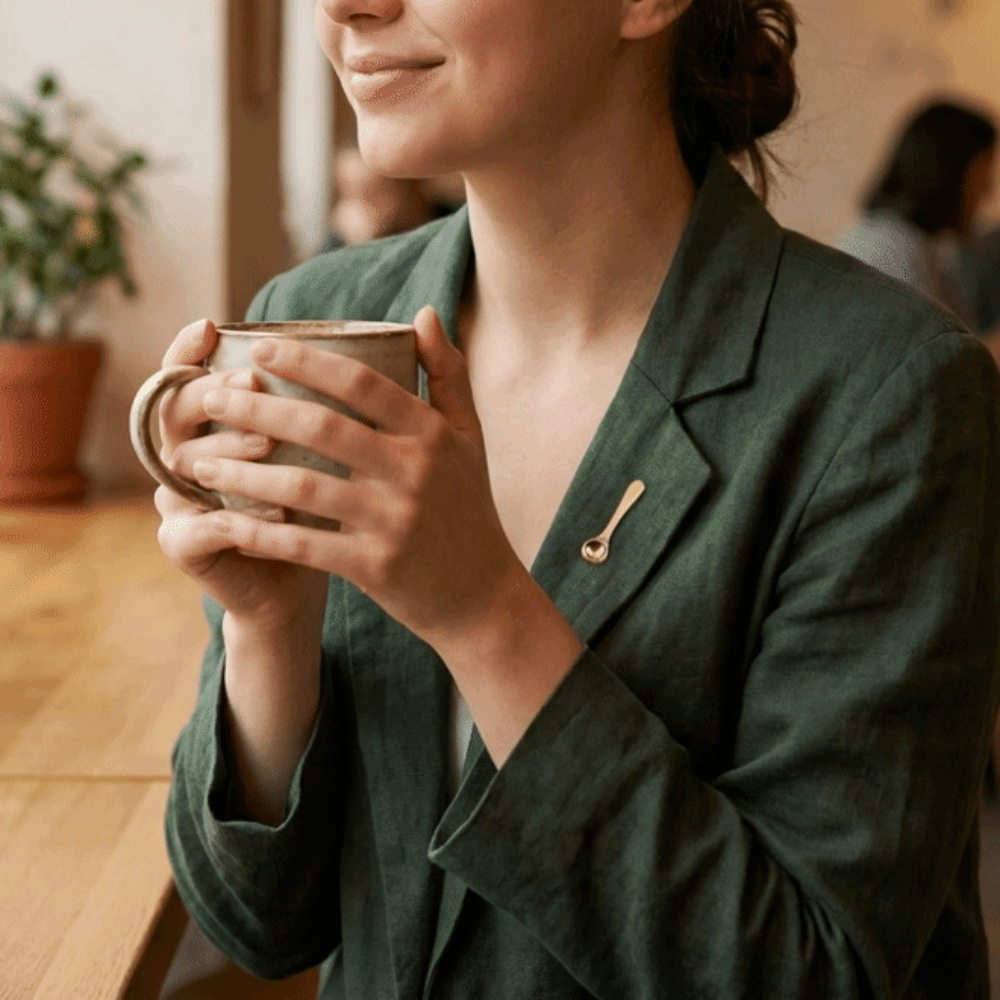 Bros Pin Sendok Kopi Desain Lu - Vintage Collectible Spoons ulasan dan harga