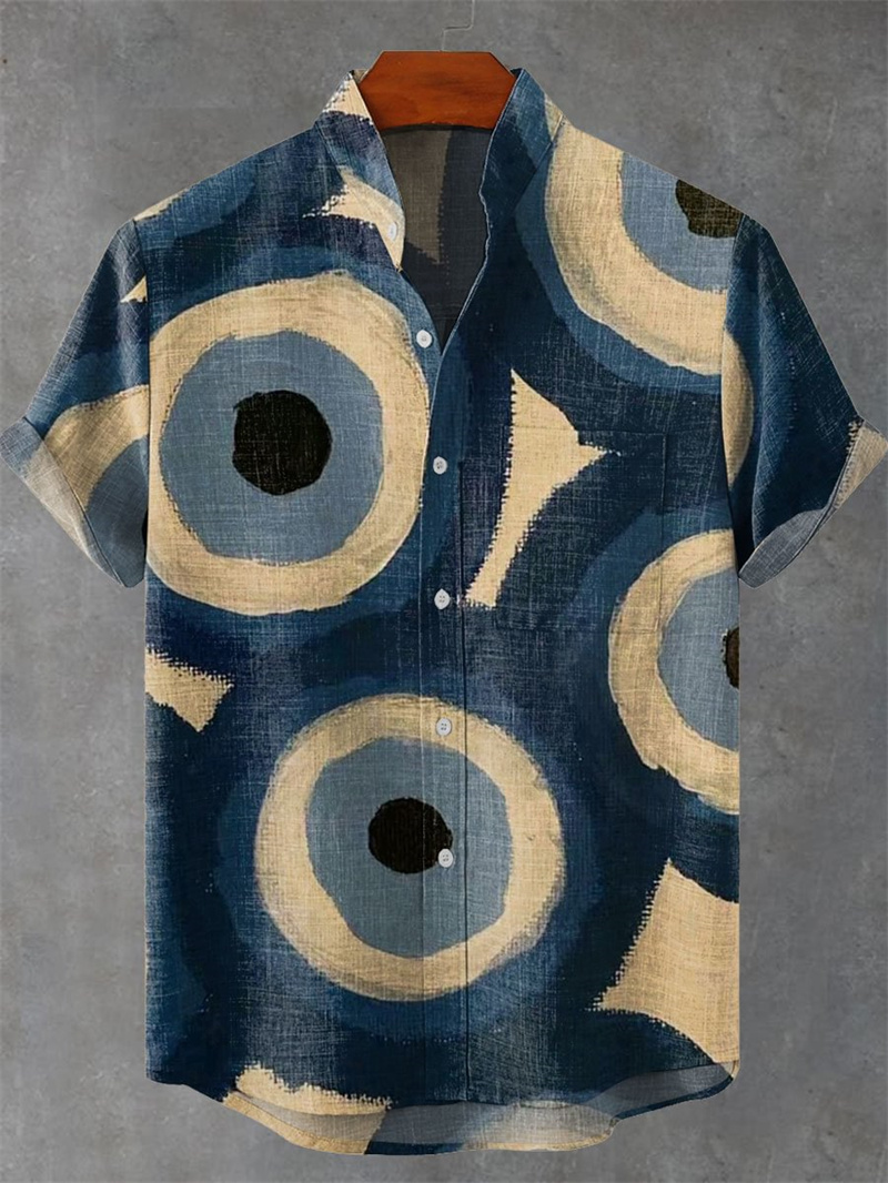 Kemeja Linen Lengan Pendek Pri - Vintage Collectible Shop ulasan dan harga