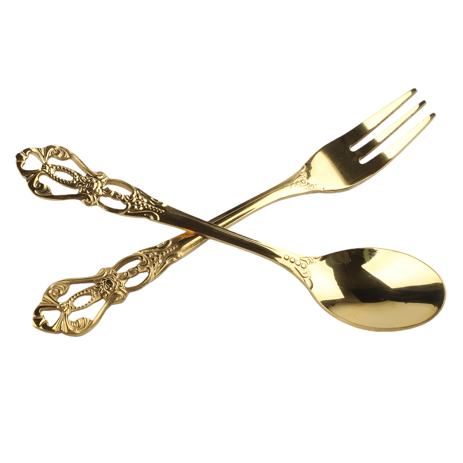 1 Pasang Set Peralatan Makan S - Vintage Collectible Spoons ulasan dan harga