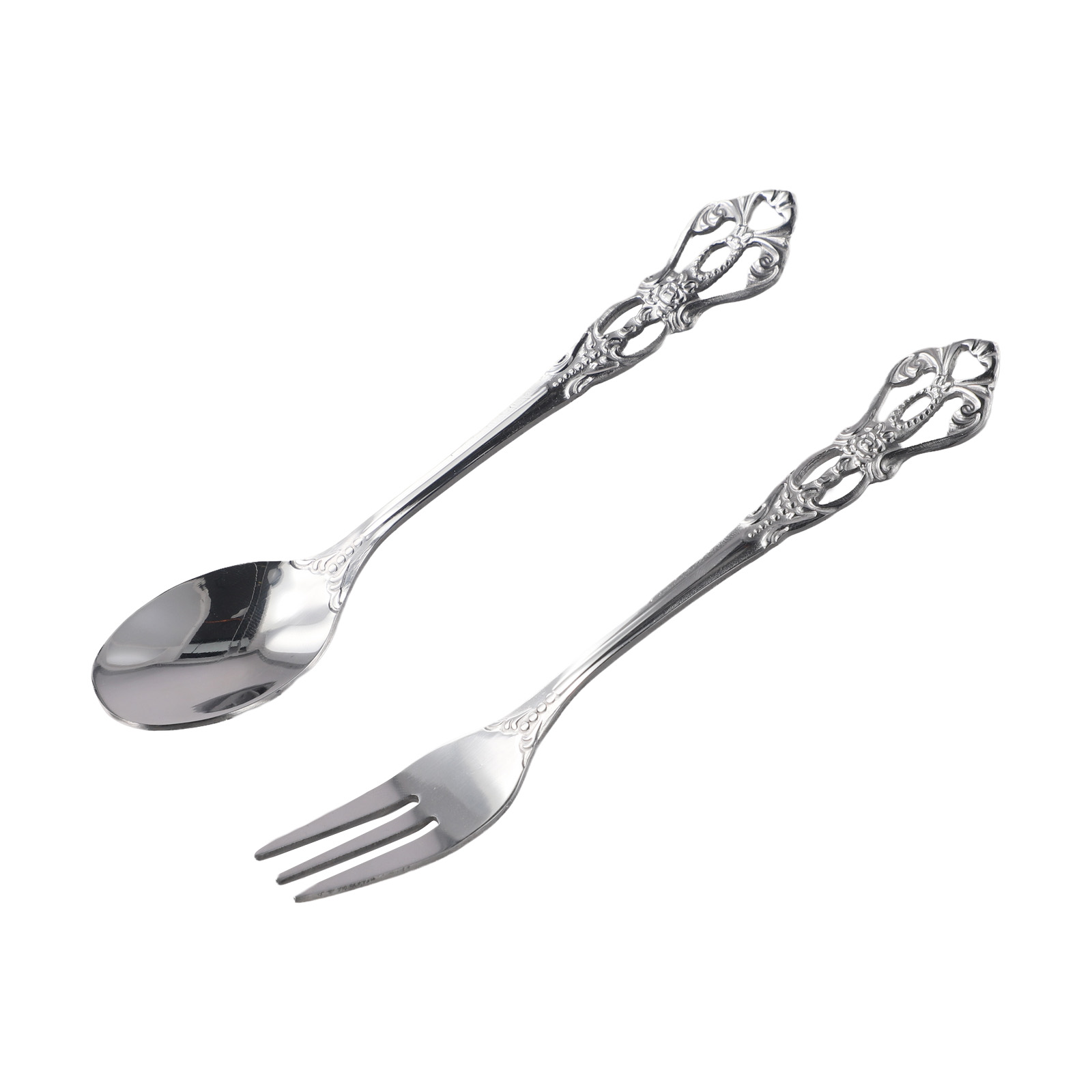 1 Pasang Set Peralatan Makan S - Vintage Collectible Spoons ulasan dan harga