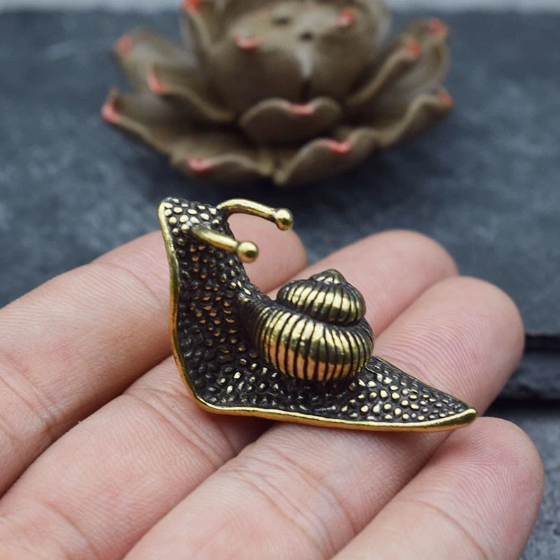 Ornamen Siput Teh Hewan Peliha - Vintage Collectible Ornaments ulasan dan harga