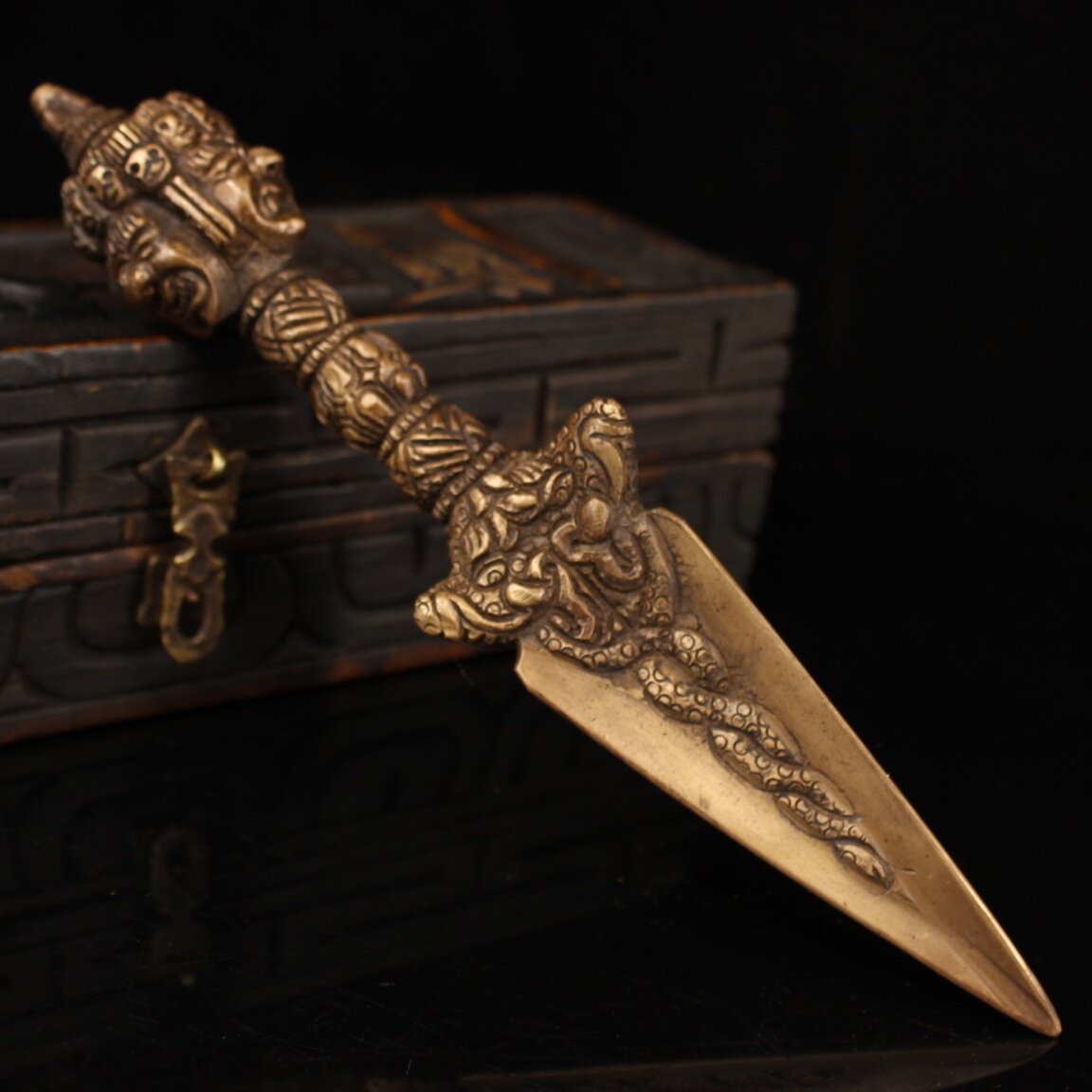 Patung Alat Ritual Vajra Phurb - Collectible Vintage Tools ulasan dan harga