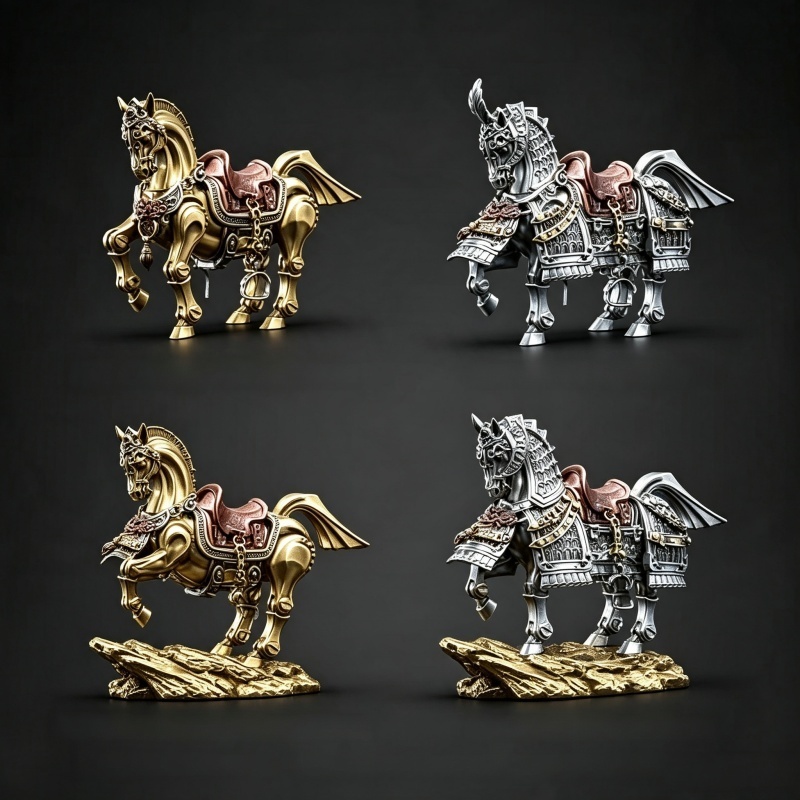Model Perakitan Kuda Suci Loga - Vintage Collectible Ornaments ulasan dan harga