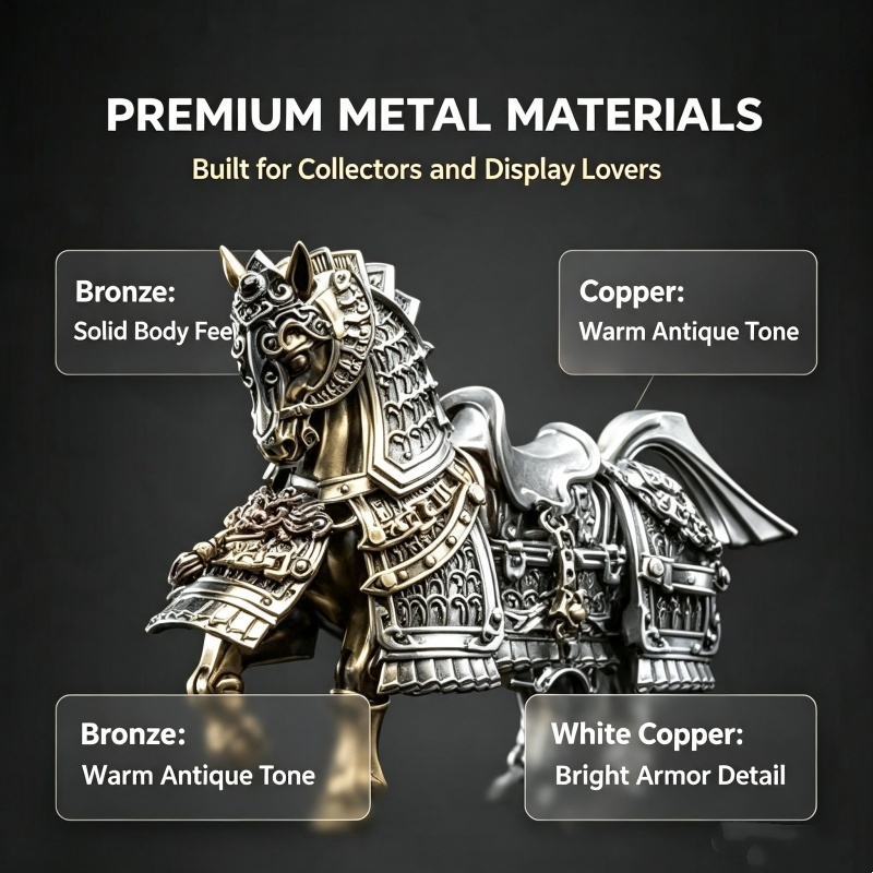 Model Perakitan Kuda Suci Loga - Vintage Collectible Ornaments ulasan dan harga
