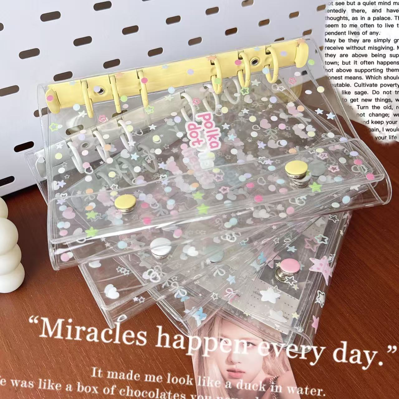 Album Foto A6 Polka Dot Star B - Polaroid Photo Album ulasan dan harga