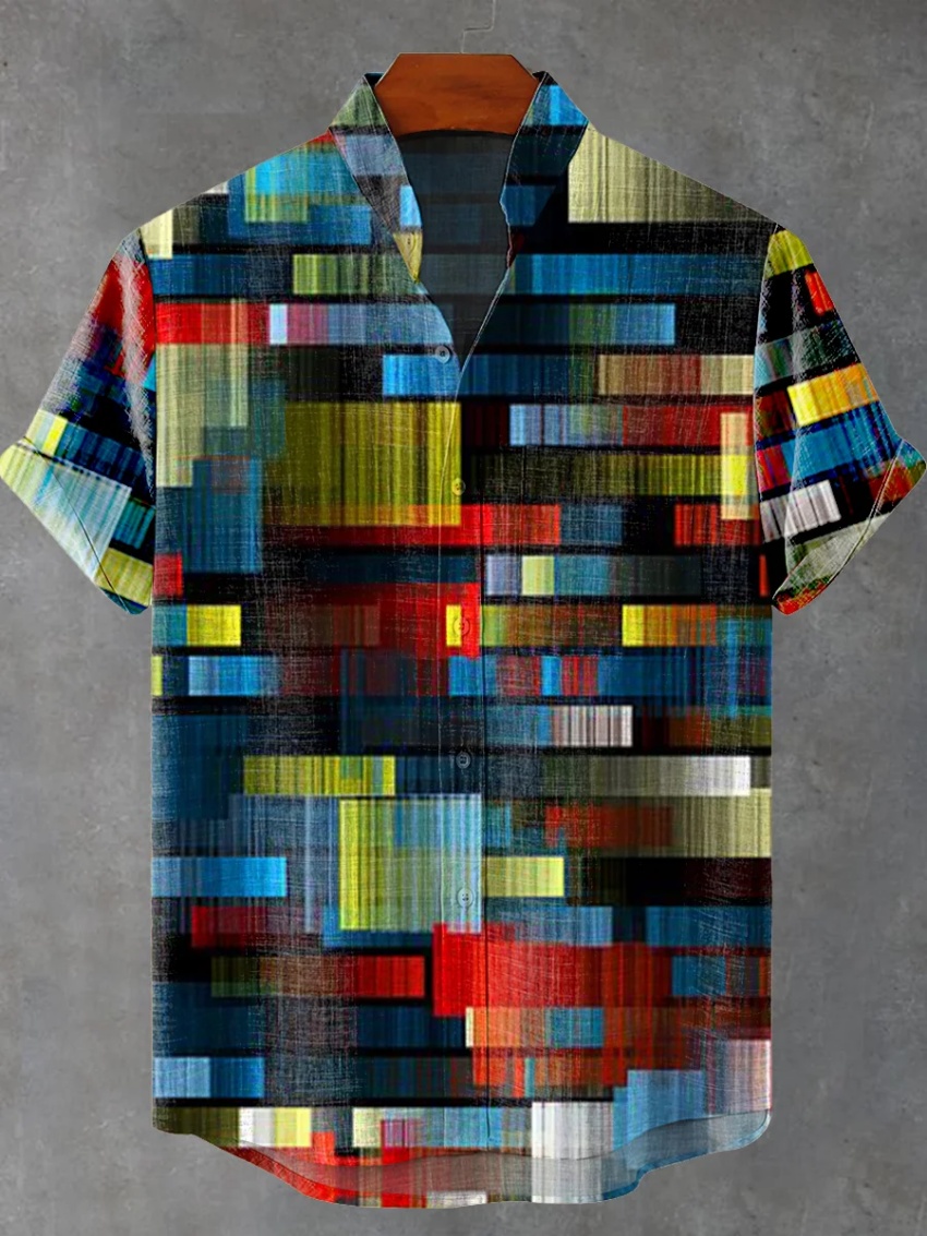 Kemeja Linen Lengan Pendek Pri - Vintage Collectible Shop ulasan dan harga