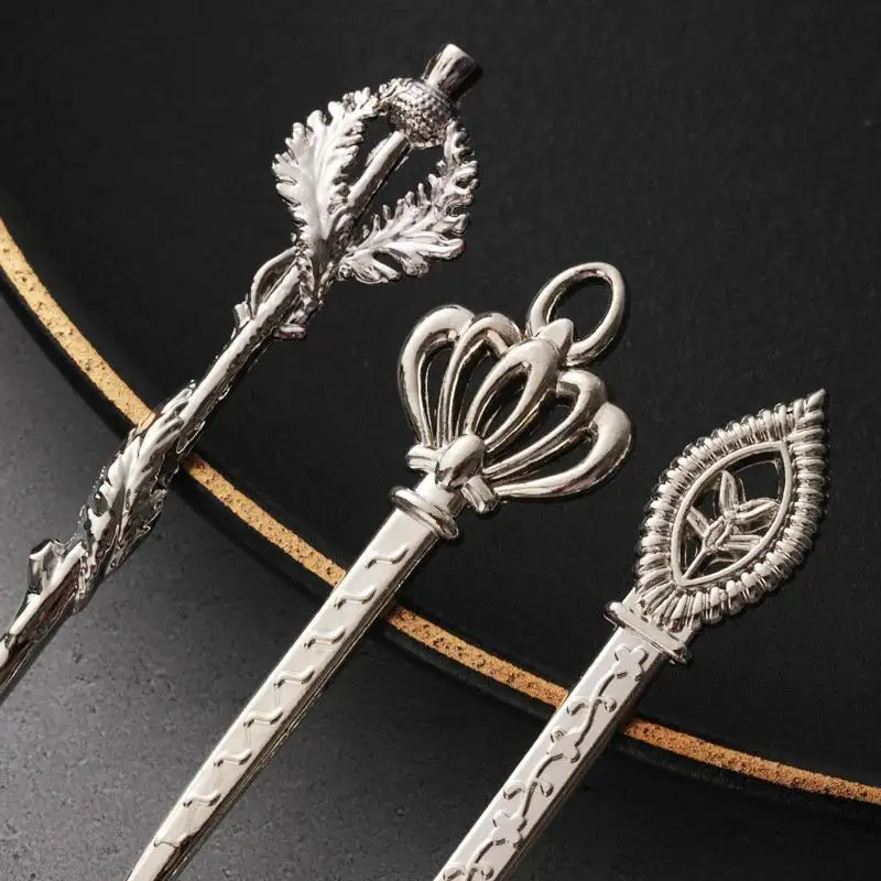 6 buah sendok antik garpu gaya - Vintage Collectible Spoons ulasan dan harga
