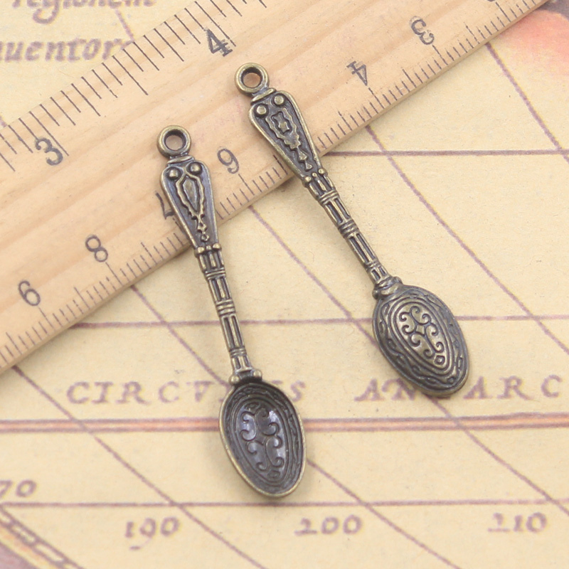 10 Buah Hiasan Pola Sendok 48X - Vintage Collectible Spoons ulasan dan harga