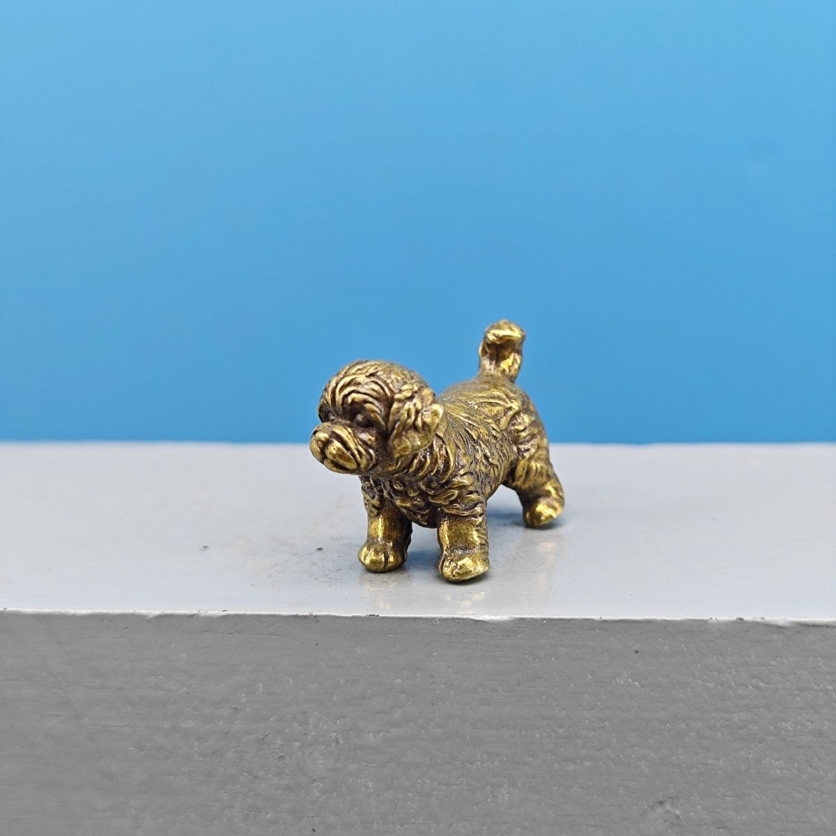 Patung Anjing Kuningan Mini Fr - Vintage Collectible Teddy Bears ulasan dan harga