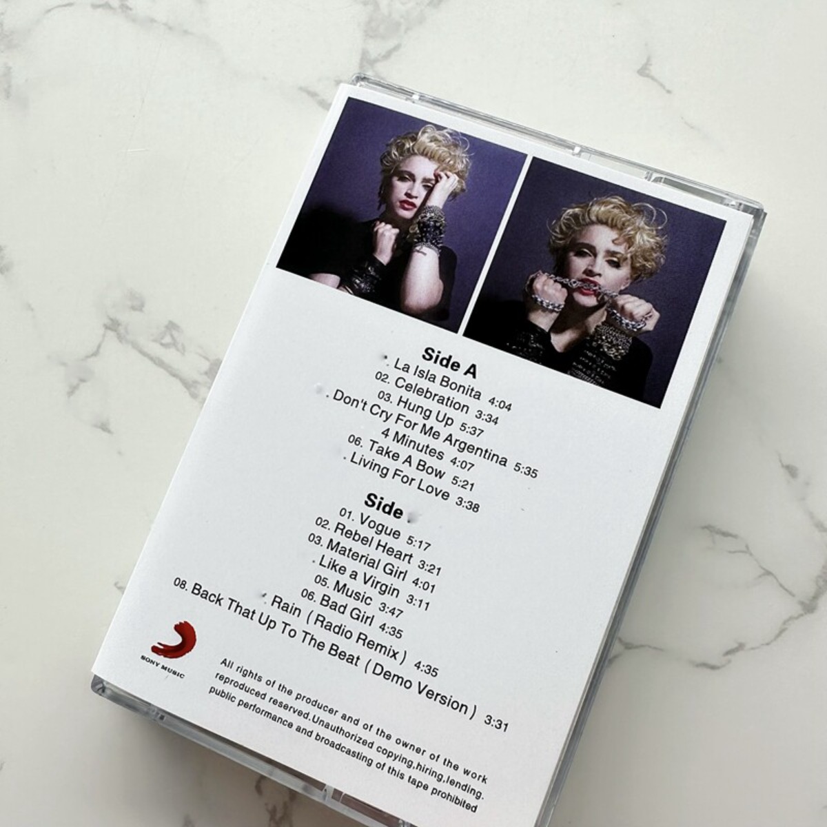 Kaset Musik Pop Klasik Madonna - Vintage Collectibles ulasan dan harga