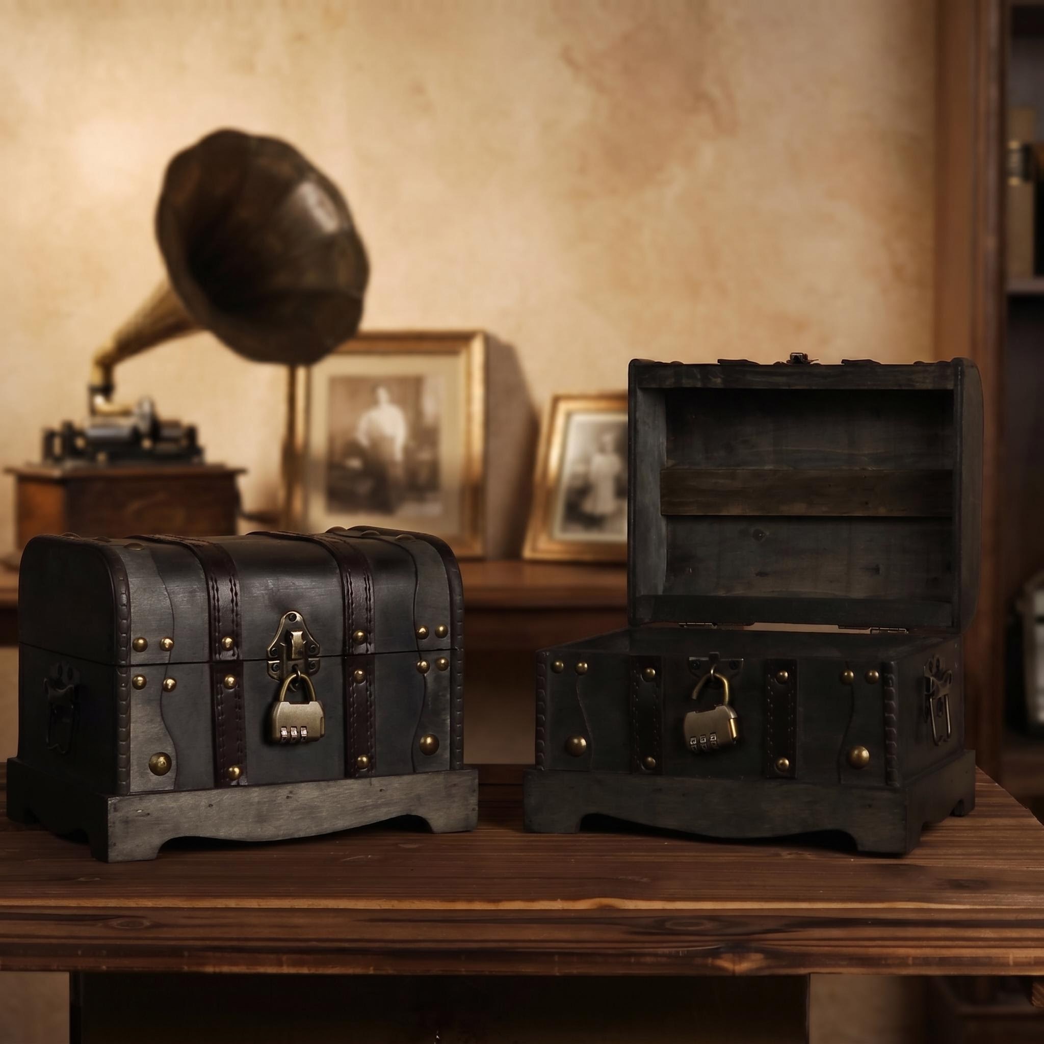 Kotak Harta Karun Kayu Vintage - Collectible Vintage Tools ulasan dan harga