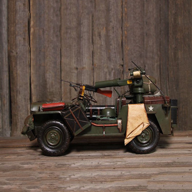 Model Kendaraan Militer Besi B - Collectible Vintage Tools ulasan dan harga