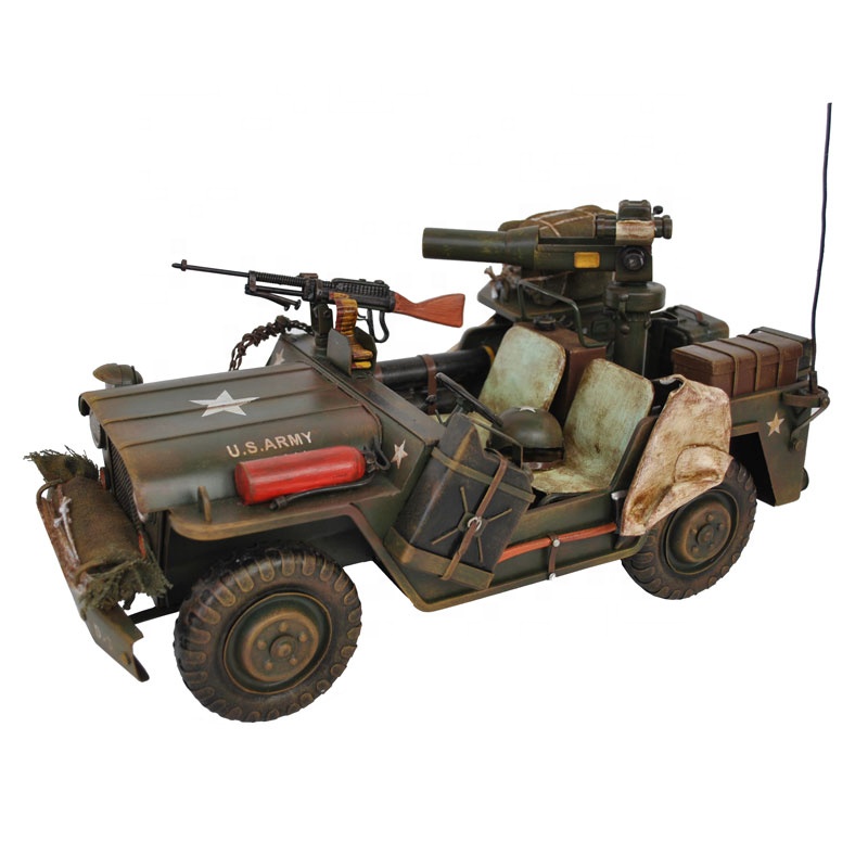 Model Kendaraan Militer Besi B - Collectible Vintage Tools ulasan dan harga