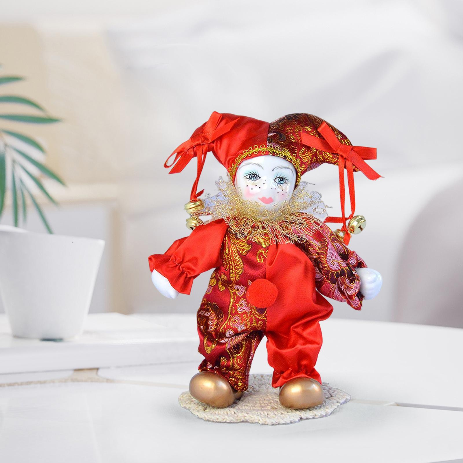 Boneka Badut 7 inci, Boneka An - Vintage Collectible Porcelain Dolls ulasan dan harga